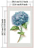 CROSSDECOR Stamped Cross Stitch Kits DIY Flower Series Cross Stitch for Adults Beginners Stamped Needlecrafts Kits for Home Wall Decor...
