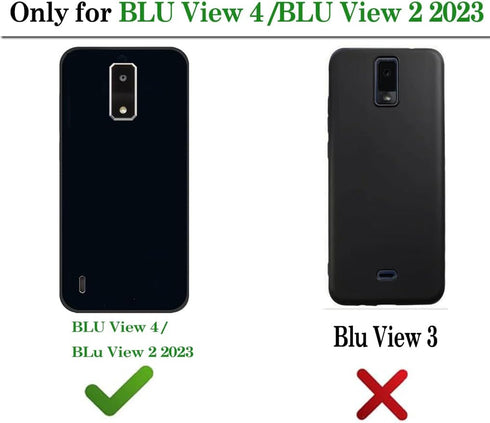 for TracFone Blu View 4 Case Fidget Toys Phone Case Push Pop Bubble Stress-relief Full Body Protection Shockproof Silicone Case with Lanyard for T...