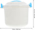 Microwave Rice Steamer Rice Cooker Double vent design, convenient for steam discharge, without generating air pressure. Rice Cooker Small Microwav...