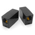 2Pack RJ11 Coupler Phone Line Connector Telephone Cord Adapter RJ11 6P4C Female to Female for Landline Phone and Fax Black...
