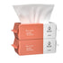 Cotton Facial Dry Wipes 100 Count, Deeply Cleansing Disposable Face Towel Cotton Tissue, Multi-Purpose for Skin Care, Facial Tissue for Cleansing,...