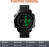 Men's Digital Sports Watch Military Electronic Waterproof Wrist Watches for Men with Stopwatch Alarm LED Backlight...