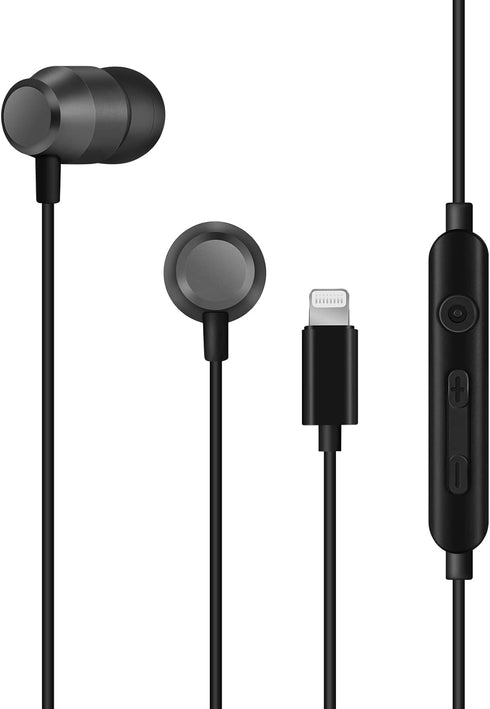 PALOVUE Lightning Headphones Earphones Earbuds in-Ear Magnetic MFi Certified with Microphone Compatible iPhone 14 13 12 11 Pro Max iPhone X XS Max...