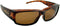 Sea Striker Overalls Sunglasses with Polarized Tortoise and Brown Lens...