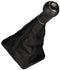PAKCEEINC Black/Silver Gear Knob Shift Boot No Base Frame 5 Speed for VW Golf Jetta Bora MK4 (Black)...
