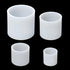 Cylinder Candle Molds for Candle Making,4 Pcs Pillar Casting Silicone Molds for Resin Casting, Soap, Flower Specimen, Insect Specimen, Clay Craft...