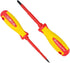 MichaelPro 2-Piece VDE Insulated Electricians Screwdrivers Set, Professional Phillips and Slotted Screwdrivers with Magnetic Tips, CR-MO Steel | M...