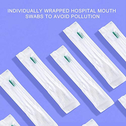 Disposable ICU suction toothbrush sputum suction sponge swab sponge toothbrush - 20 pcs...