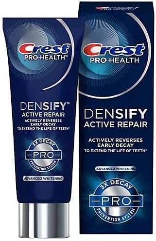 Crest Pro-Health Densify Toothpaste, Advanced Whitening, 3.5 oz (Pack of 3)...