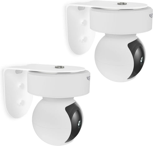 Metal Wall Mount for Kasa Indoor Pan/Tilt Smart Security Camera, Upside Down or Upright Your Camera on Any Wall You Want, Get Any Viewing Angles (...