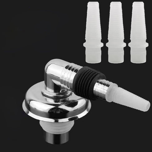 10 Pack Air Conditioner Drain Hose End Connector Adapter Fitting for 16mm Water Tube Drainage Window AC Mini Split Unit Water Outlet Wall Mounted ...