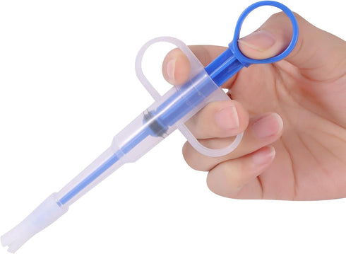 3 PCS Pet Medicine Feeder Tool Set, Liquid Droppers with Scale, Cat Pill Shooter Dog Piller Gun, Reusable Pet Tablet Liquid Feeding Dispenser with...