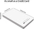 Dual USB Output Super Slim Power Bank Ultra Thin, 3000mAh Portable Charger Mini External Phone Battery Pack Small Dual Outlet, Emergency Phone Pow...