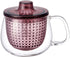 KINTO 22914 UNITEA Unimag, 11.8 fl oz (350 ml), Wine Red, Heat Resistant Glass...