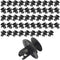 81514-663A 50x Front Fender Bumper Push Type Retainer Clips - Compatible with Honda, GM, Ford, Mitsubishi - Replaces OEM #: 91512-SX0-003, MU00031...
