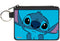 Disney Wallet, Coin Purse, Lilo and Stitch Stitch Sweet Smiling Pose Close Up Blues, Canvas...