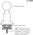 RAM Mounts Aluminum Track Ball with T-Bolt Attachment RAM-B-463-TRA1U with B Size 1" Ball...