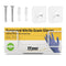 L Size Gloves Box Holder Glovesbox Wire Rack Dispenser for Gloves,Tissues Paper Towels Organizer - Mounting Accessories Included - Medium - Holds ...