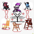 Universal Baby Safe Belt Holder - 5 Point Harness Replacement for Wooden High Chair...