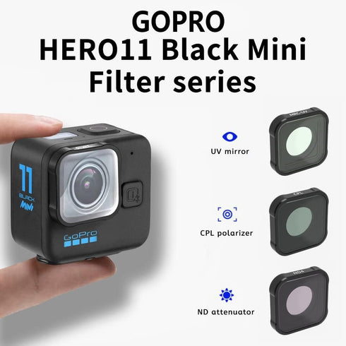 Filter CPL MCUV ND 8 16 32 Lens Filters Start Lens for GoPro Hero Black 11 Mini Camera Accessories (CPL)...