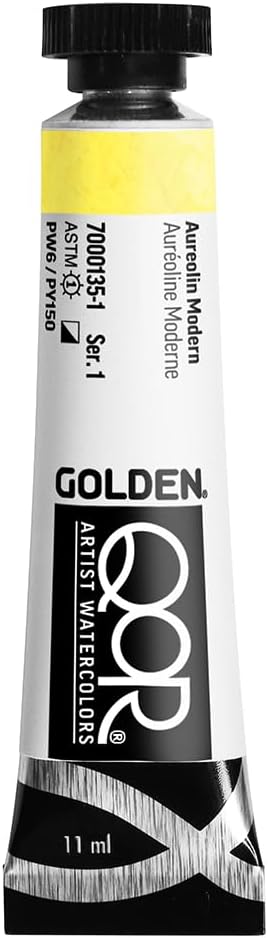 QoR Artist Watercolors, Aureolin Modern, 11 ml Tube...
