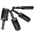 8Pcs Wood Plug Cutter, Carbon Steel Straight and Taper Claw Drill Bit Set Woodworking Hole Saw Cutting Tool 1/4" 3/8" 1/2" 5/8" (Metric 6mm 10mm 1...