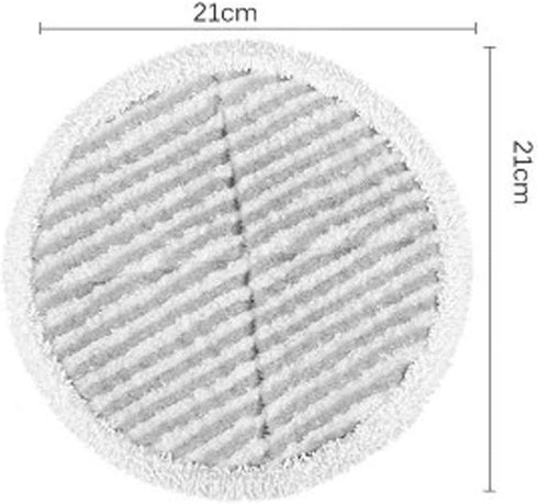 Spinwave Replacement Pads - Compatible with Bissell Spinwave Mops 2124 2039 Series. Includes 2 Soft Pads and 2 Scrubby Pads...