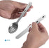 PortableAnd Travel Cutlery 3 PCS Camping Utensil Set with Spoon, Fork, Knife & Bottle Opener Best Gift for Travel, Outdoor Backpacking Flatware wi...