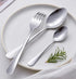HornTide 6-Piece Mini Tea Spoon Set Dessert Coffee Spoon Flatware Stainless Steel Mirror Polishing 5.5-Inch 14cm...
