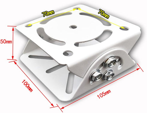 CCTV Security Camera Universal Pole Mounting Mount Bracket Adapter for PTZ Dome Surveillance Camera...