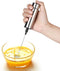 Electric Stirrer, Frother, Stainless Steel Coffee Stirrer Mixer Blender Electric Egg Beater Milk Frother Frother Wand Milk Frother Handheld Home K...