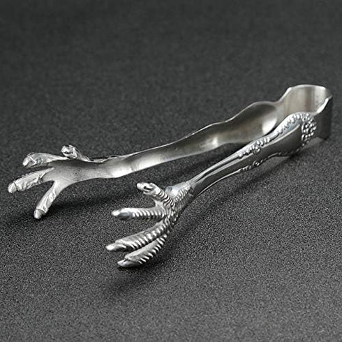 Bar Ice Hockey Special Eagle Claw Shape Ice Tongs Serving Tongs....