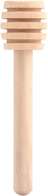 50Pcs/set Portable Mini Honey Dipper, Wooden Muddler Honey Stick for Honey Jam Jar Dispense, Mini Individually Wrapped, Wedding Party Favors (10.5...