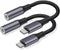 USB C to 3.5mm Headphone Jack Adapter (2 Pack), USB Type C to Aux Audio Dongle Earphone Adaptor Compatible with Samsung Galaxy S22 S21 S20 Note 20...