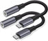 USB C to 3.5mm Headphone Jack Adapter (2 Pack), USB Type C to Aux Audio Dongle Earphone Adaptor Compatible with Samsung Galaxy S22 S21 S20 Note 20...