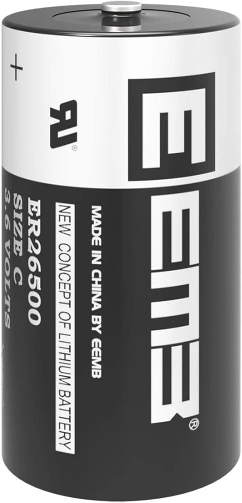 EEMB ER26500 C Size 3.6V Lithium Battery High Capacity Li-SOCL? Non-Rechargeable Battery LS26500 SB-C01 TL-2200 for Automobile tire Pressure Monit...