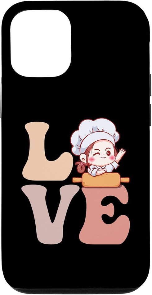 iPhone 12/12 Pro Bread Baker Bread Baking LOVE Case...
