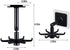 Hanging Utensil Holder Hooks Kitchen Utensil Hanger Wall Mount 360 Degrees Rotating Folding Hook Self Adhesive Hook Utensil Rack with 6 Hooks for ...