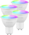 4 Pack GU10 Smart Bulbs for Track Lights, 4.7 Watts PAR16 Smart LED Bulb Compatible with Alexa Google Assistant SmartThings Siri, Color Changing, ...