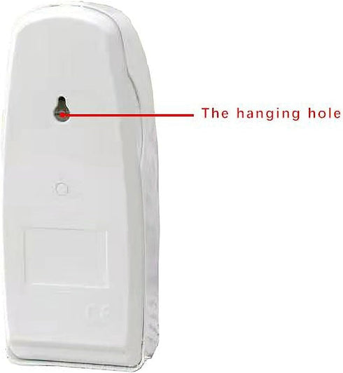 Automatic air freshener dispenser, Wall Mounted or Free Standing automatic adjustable fragrance aerosol spray sprayer white 300mL...