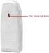 Automatic air freshener dispenser, Wall Mounted or Free Standing automatic adjustable fragrance aerosol spray sprayer white 300mL...