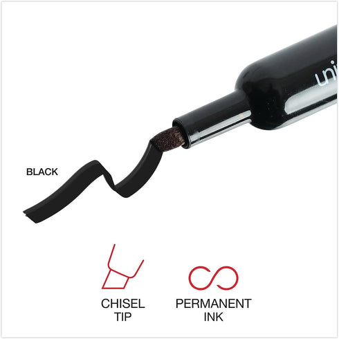 Universal Chisel Tip Permanent Marker...