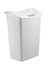 Rubbermaid,White Dual-Action Swing Lid Trash Can, 11.25 Gallon, for Home/Kitchen/Bathroom/Garbage...