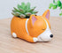 Corgi Gift Planter Flowerpot Resin Succulent Planter Desk Mini Ornament (Crogi dog)...