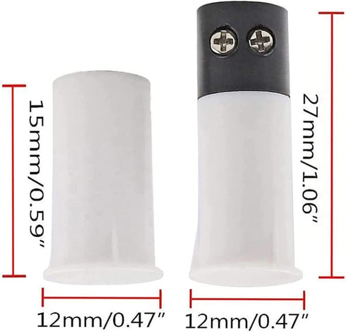 2 Sets MC-33C Normally Closed Recessed Window Door Contact Sensor Alarm Magnetic Reed Switch...