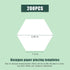 200pcs Paper Piece Templates, 1.5 Inch Hexagon Paper Templates Hexagon Paper Piecing Shapes for Quilting Supplies for Splicing Patchwork...
