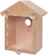 Outdoor Wooden DIY Bird Nest Cage Bird Feeder with Suction Cup Window Decorations...