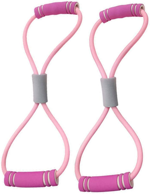 BESPORTBLE Figure 8 tensioner Stretch Band Exercise Bands Resistance Yoga Stretching Straps Yoga Band Elastic Rope Sports Equipment Pull Rope tubi...