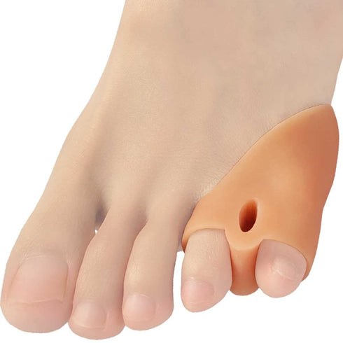 Chiroplax Tailor's Bunion Corrector Pads Bunionette Pain Relief Pinky Little Toe Straightener Separator Cushion Splint Protector Shield Spacer Cov...