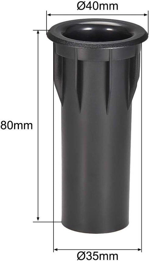 uxcell 35mm x 80mm Speaker Port Tube Subwoofer Bass Reflex Tube Bass Woofer Box 4pcs...